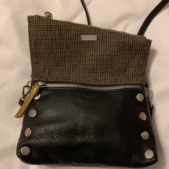 Hammitt Dillon Edison Crossbody, Black and Houndstooth Plaid - Picture 7 of 16